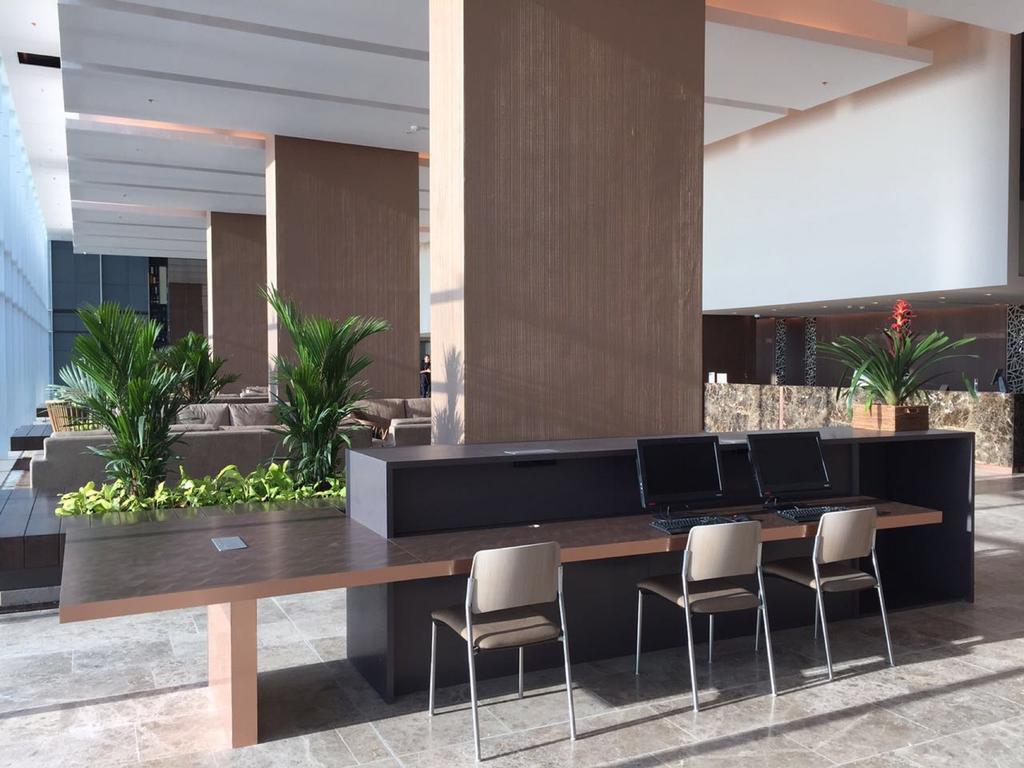 Estelar Cartagena De Indias Hotel Y Centro De Convenciones Exterior photo The lobby of the hotel