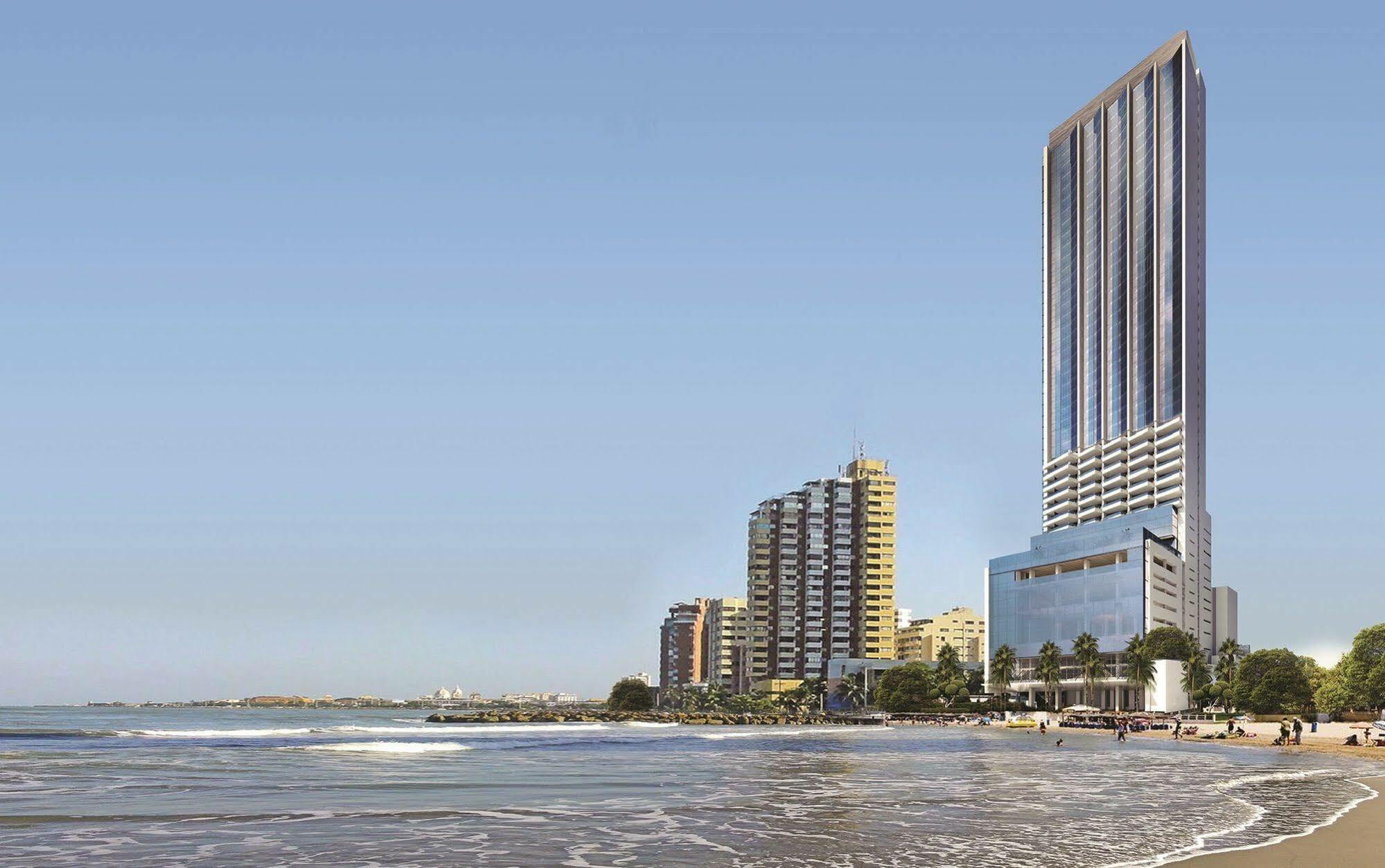 Estelar Cartagena De Indias Hotel Y Centro De Convenciones Exterior photo The proposed tower